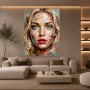 Ausdrucksstarkes Porträt als Leinwandbild und Acrylglasbild