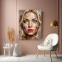 Ausdrucksstarkes Porträt als Leinwandbild und Acrylglasbild