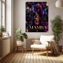 Mamba Mentality Basketball-Legende – Modernes Wandbild als Leinwandbild