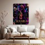 Mamba Mentality Basketball-Legende – Modernes Wandbild als Leinwandbild