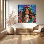 New York Muse – Modernes Wandbild als Leinwandbild