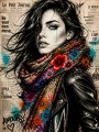 Urbane Muse – Wandbild & Poster mit Fashion-Porträt