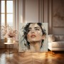 Modernes Wandbild „Blick ins Licht“ – Fine Art Print Porträt