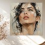 Modernes Wandbild „Blick ins Licht“ – Fine Art Print Porträt