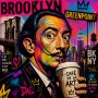 Brooklyn Dali Pop Art Wandbild – Poster im Street-Art-Look