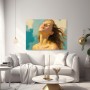 Sonnenlicht-Porträt als Leinwand und Acrylbild