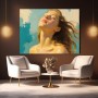 Sonnenlicht-Porträt als Leinwand und Acrylbild