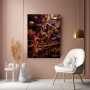 Kobe Bryant Dunk – Modernes Wandbild als Canvas Print