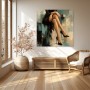 Elegante Beine in Schwarz – Leinwand & Acrylbild