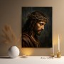 Christus mit Dornenkrone – Wandbild als Fine Art Print