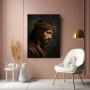 Christus mit Dornenkrone – Wandbild als Fine Art Print