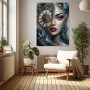 Mystische Zeitwächterin Wandbild als Acrylglasbild