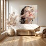 Aufwärtsblick in Pastell – Modernes Wandbild als Leinwandbild