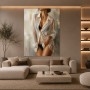 Sinnliche Eleganz – Acrylglasbild als Modernes Wandbild