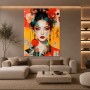 Asiatische Eleganz – Modernes Wandbild als Gallery Print