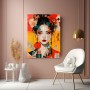 Asiatische Eleganz – Modernes Wandbild als Gallery Print