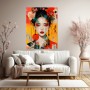 Asiatische Eleganz – Modernes Wandbild als Gallery Print