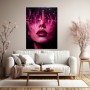 Neon Metropole – Wandbild als Acrylglasbild