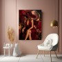 Eleganz in Bordeaux – Luxus Wandbild als Fine Art Print