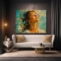 Sonnengeküsstes Porträt als Leinwandbild und Fine Art Print