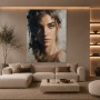 Intensives Porträt Wandbild als Fine Art Print