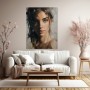 Intensives Porträt Wandbild als Fine Art Print