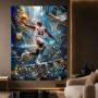 Legendärer Slam Dunk als Leinwandbild & Poster