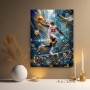 Legendärer Slam Dunk als Leinwandbild & Poster