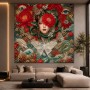 Mystische Blütenkönigin – Wandbild als Fine Art Print