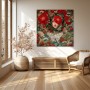 Mystische Blütenkönigin – Wandbild als Fine Art Print