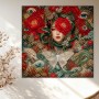Mystische Blütenkönigin – Wandbild als Fine Art Print