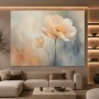 Zarte Blütenpoesie als Leinwandbild und Acrylbild