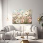 Zarte Kosmeenblüten als Leinwand & Poster in Pastell