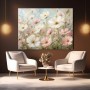 Zarte Kosmeenblüten als Leinwand & Poster in Pastell