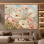 Zarte Kosmeen im Sommerlicht – Leinwand & Poster