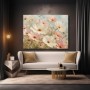 Zarte Kosmeen im Sommerlicht – Leinwand & Poster