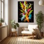 Tropische Energie Wandbild als Acrylbild