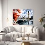 London im Herbst – Wandbild als Gallery Leinwand