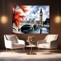 London im Herbst – Wandbild als Gallery Leinwand