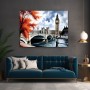 London im Herbst – Wandbild als Gallery Leinwand