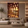 Venedig im goldenen Abendlicht – Gallery Leinwand als Wandbild