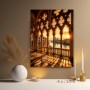 Venedig im goldenen Abendlicht – Gallery Leinwand als Wandbild