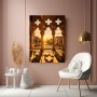 Venezianische Abendsonne – Wandbild auf Gallery Leinwand