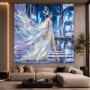 Futuristische Eleganz als Modernes Wandbild und Gallery Leinwand