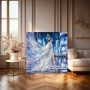 Futuristische Eleganz als Modernes Wandbild und Gallery Leinwand