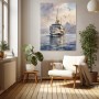Istanbul Fähre im Morgenlicht – Wandbild als Fine Art Print