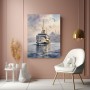 Istanbul Fähre im Morgenlicht – Wandbild als Fine Art Print