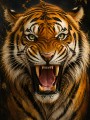 Majestätischer Tiger – Wandbild als kraftvolles Poster