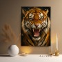 Majestätischer Tiger – Wandbild als kraftvolles Poster