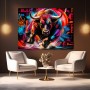 No Fear Bull – Modernes Wandbild als Poster im Street-Art-Look